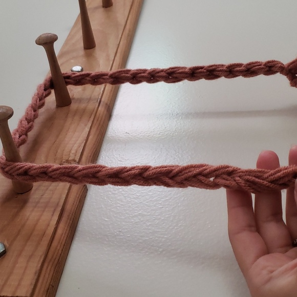 Handmade Knit Market Bag - Picture 4 of 8